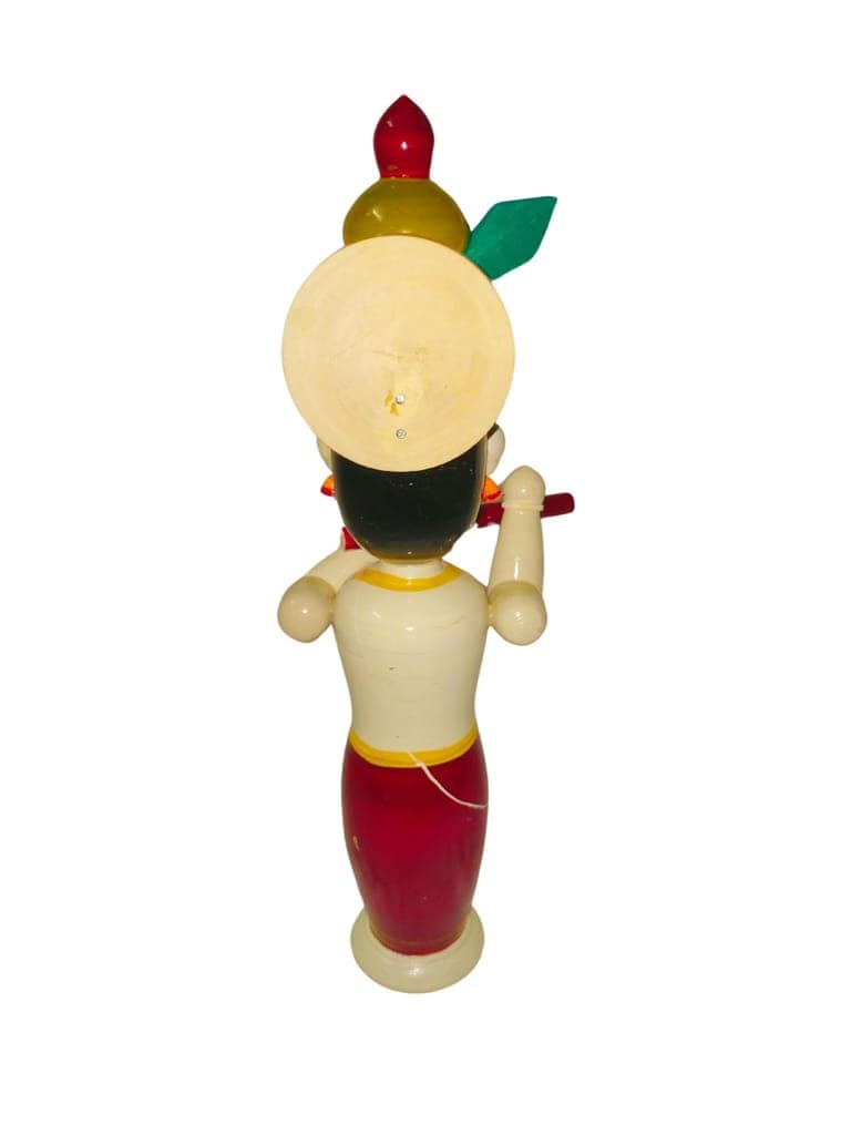 Etikoppaka Handicrafts Wooden Krishna Idol view 2