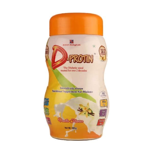 D Protin Powder Vanilla 500 Gms