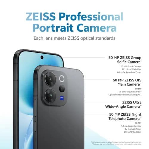 VIVO V70 Elite 5G (Passion Red, 8GB RAM, 256GB Storage) view 2