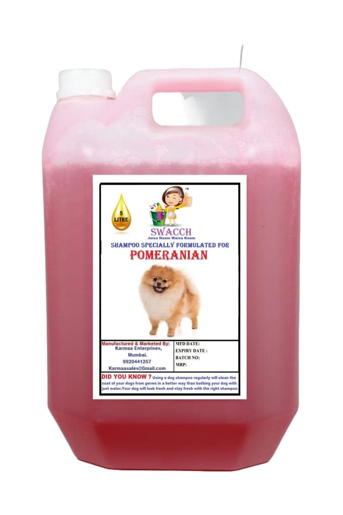 SWACCH Shampoo Specially FORMULATED for Pomeranian (5 Litre) Jasmine view 2