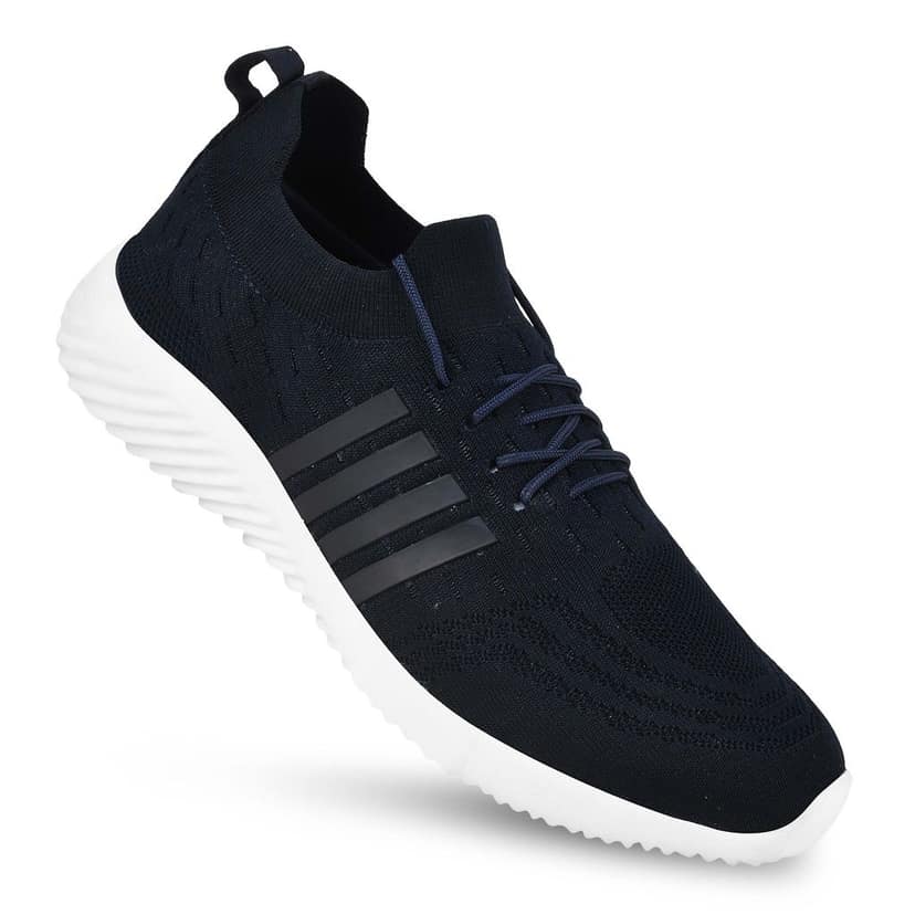 Paragon Blue Snug-Fit Anti-Skid Walking Shoes for Men view 2