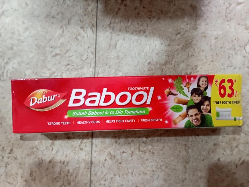 Dabur Babool toothpaste