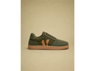Volton Terra Alpha Olive Green Casual Suede Lace-Up Sneakers - UK - 9