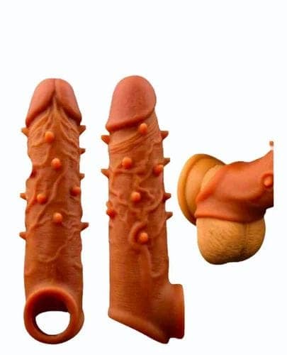 BAJATE RAHO Dragon Condome For Men 6 inch dotted Durable Size Skin Friendly Silicone Comfortable Ultra Soft Long Lasted Extra size view 2