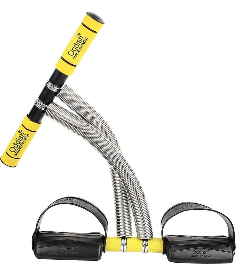 Oddish® Tummy Trimmer Double Spring 14 inches spring for Men & Women, Body tonner, Waist trimmer, Fat Buster, Abs Exercise & fitness Equipment, abdominal exercise for Home & Gym Use .✔SPING SIZE 14 INCH