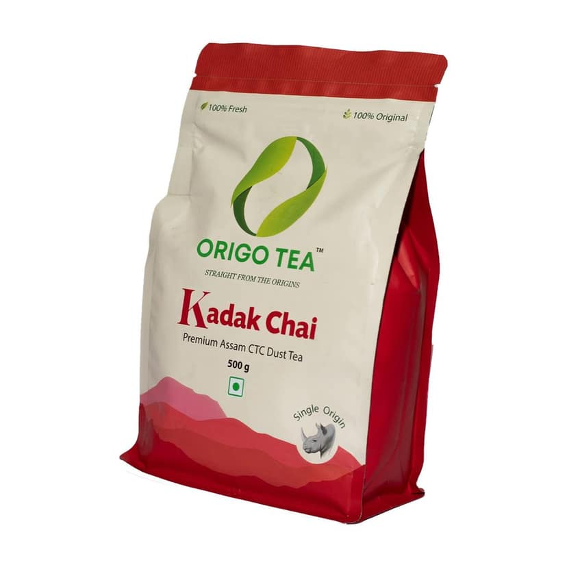 Origo Tea - Kadak Chai - Premium Assam CTC Dust Tea (500 g) view 2