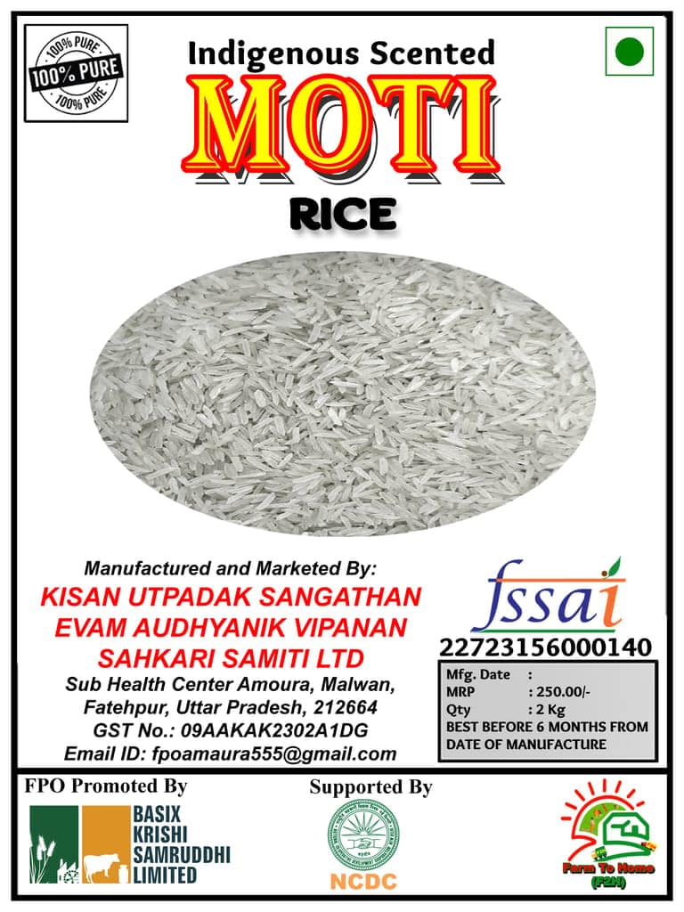 Indigenous Scented Rice | Moti | 2Kg view 2