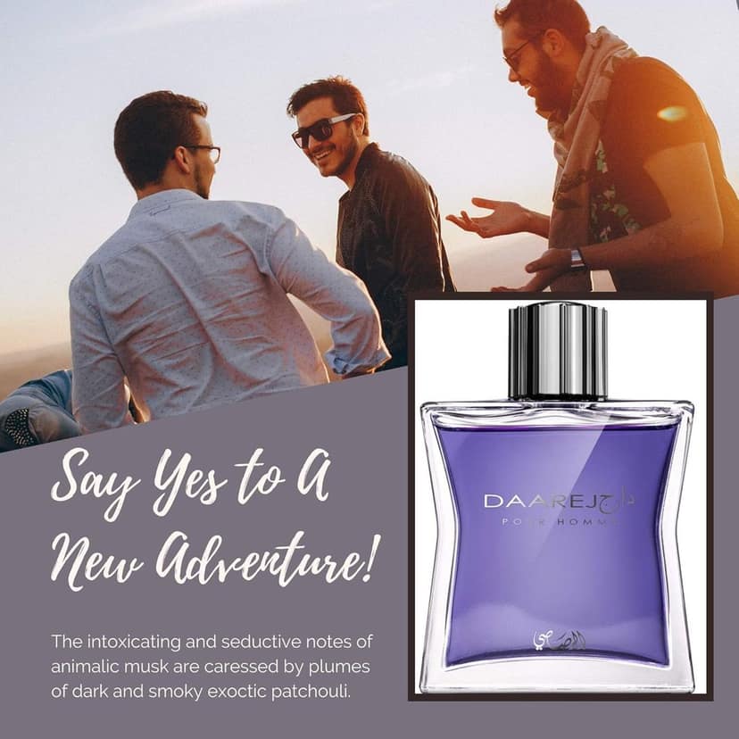 Rasasi Daarej Pour Homme Eau De Parfum 100ml – Warm Spicy Woody Fragrance for Men view 2