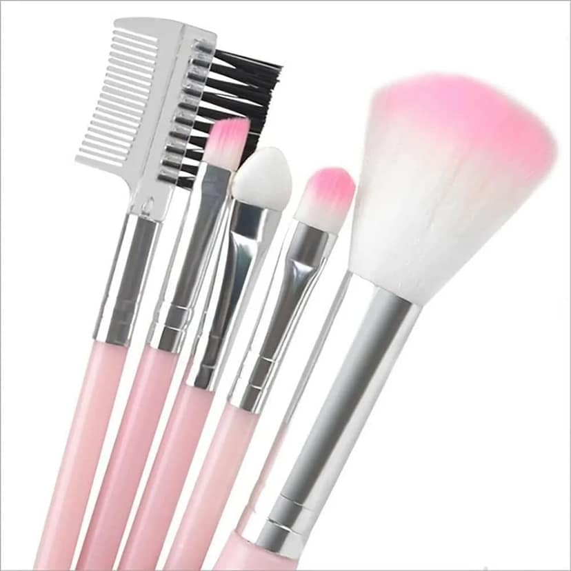 Elecsera 5pcs Make Up Brush Set -Synthetic Swiss Makeup Beauty Set Foundation Blending??(Pack of 5) view 2