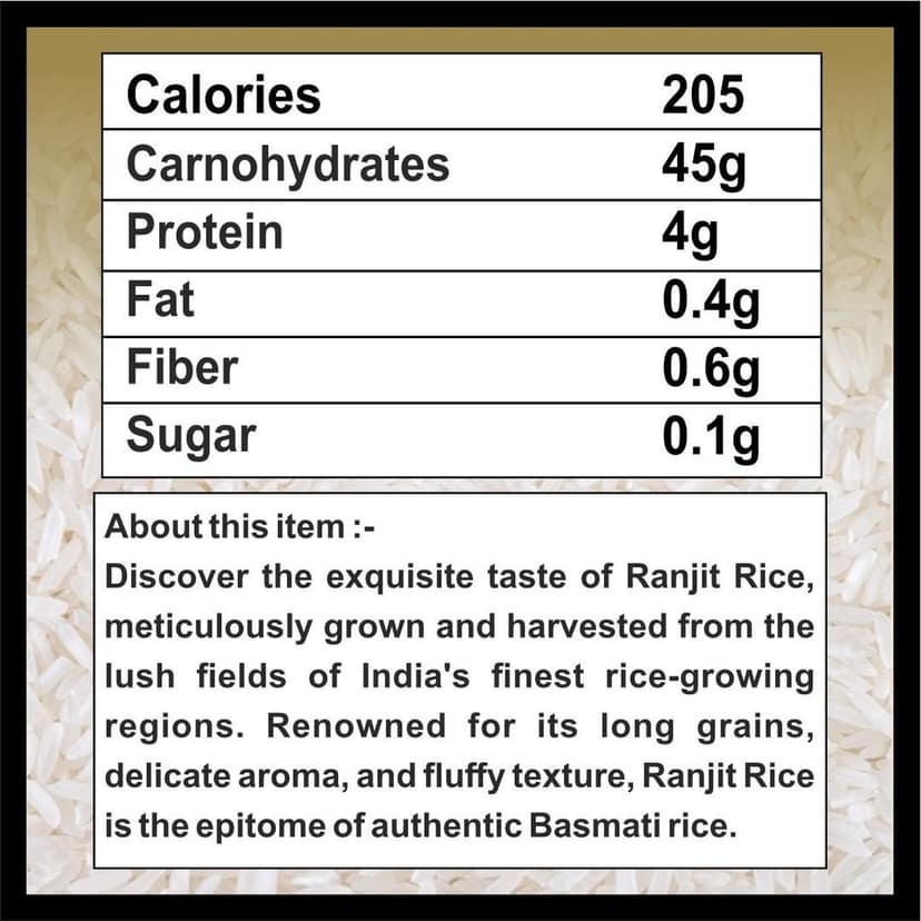 Ranjit Rice (pack of 3) view 2