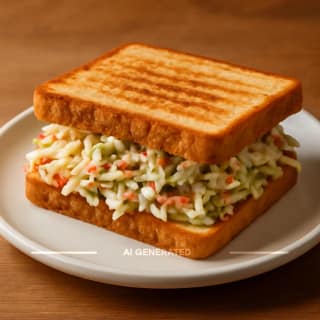 Coleslaw Sandwich