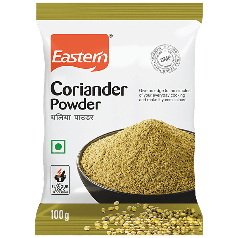 Eastern Coriander Powder - Perfect Colour, Smell & Taste, 100 g Pouch