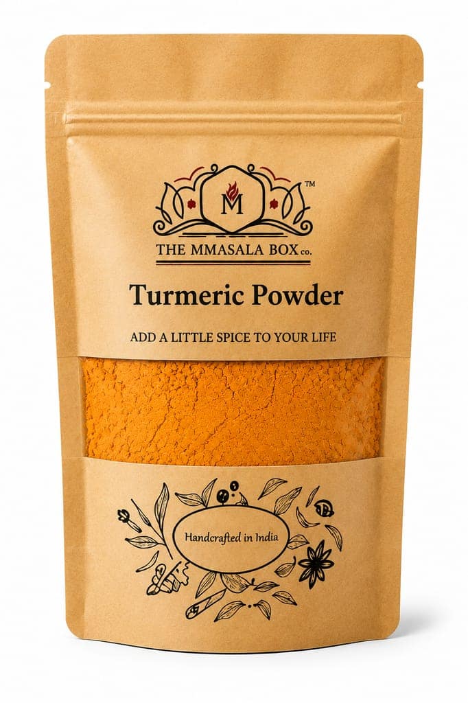 Turmeric Powder (Haldi) 100GM x 2 Pouches | Premium Indian Spice | The MMasala Box Co. view 2
