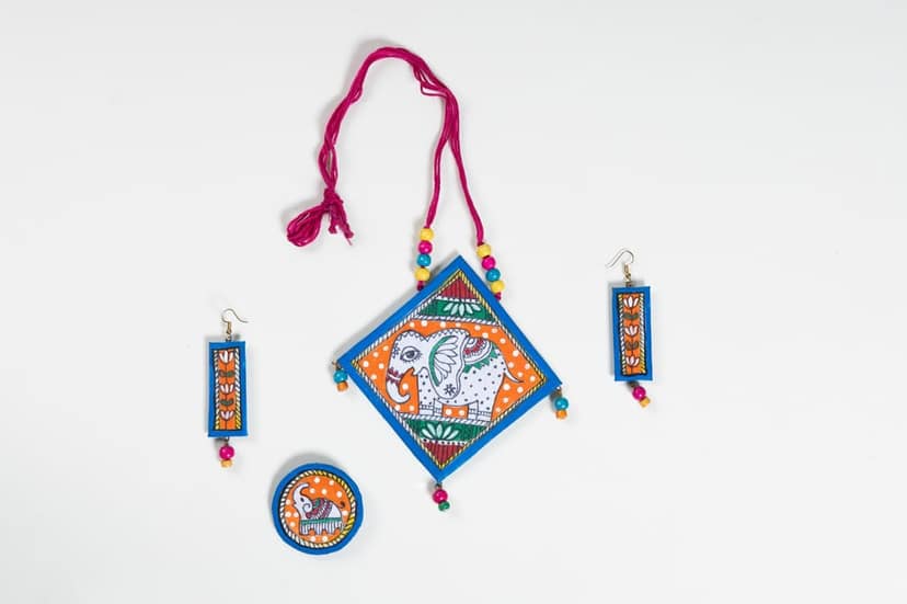 Fabric Jewellery 1 Piece Each view 2