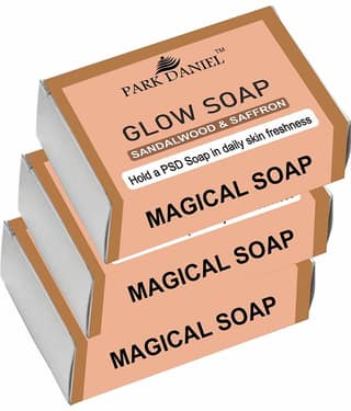 Park Daniel Exfoliating Magical Soap 100g Soap for All Skin Type ( Pack of 3 )