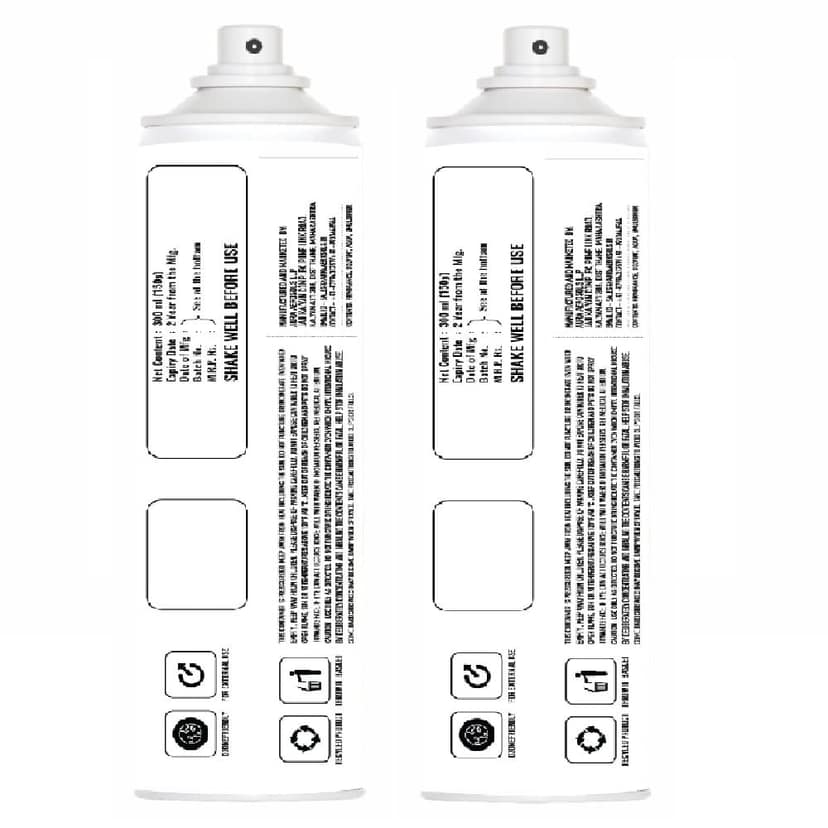 Aura Aerosols Air Freshener 300ml (Pack of 2) - Rose & Lavender view 2