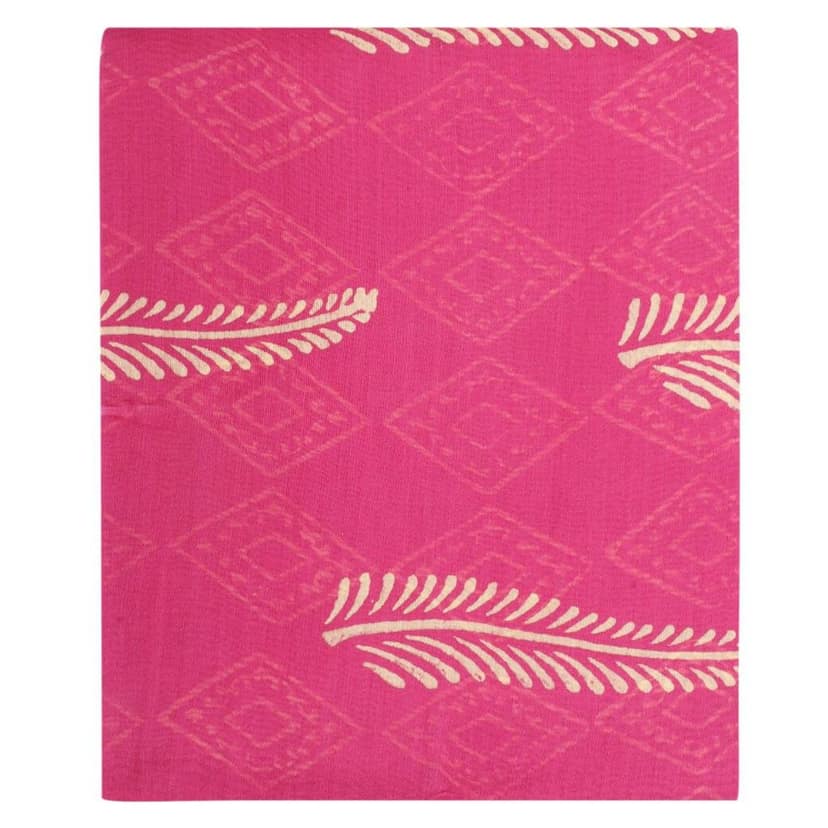 HANDLOOM CHANDERI 03 PCS DABU PRINTED SUIT (SKU - 1RDS01270221 Suit 71)
