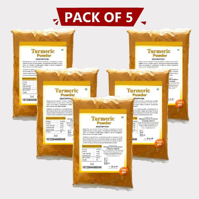 Turmeric Powder (Pack of 5) view 2