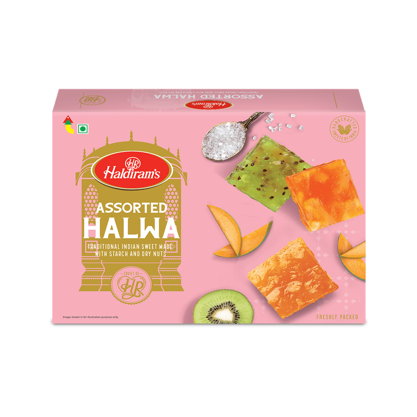 Haldiram's Assorated Halwa - 400 Gm