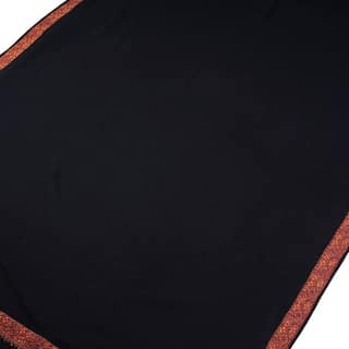Pashmina Fine Wool Nalki Border Embroidered Needle Work Shawl, Wrap (40 INCH * 80 INCH)