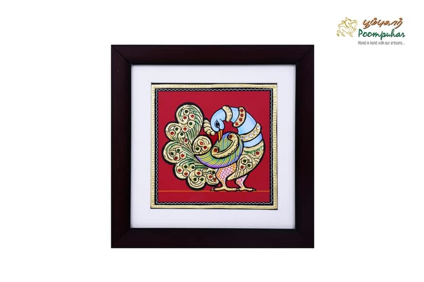 8 INCH TANJORE PAINTING