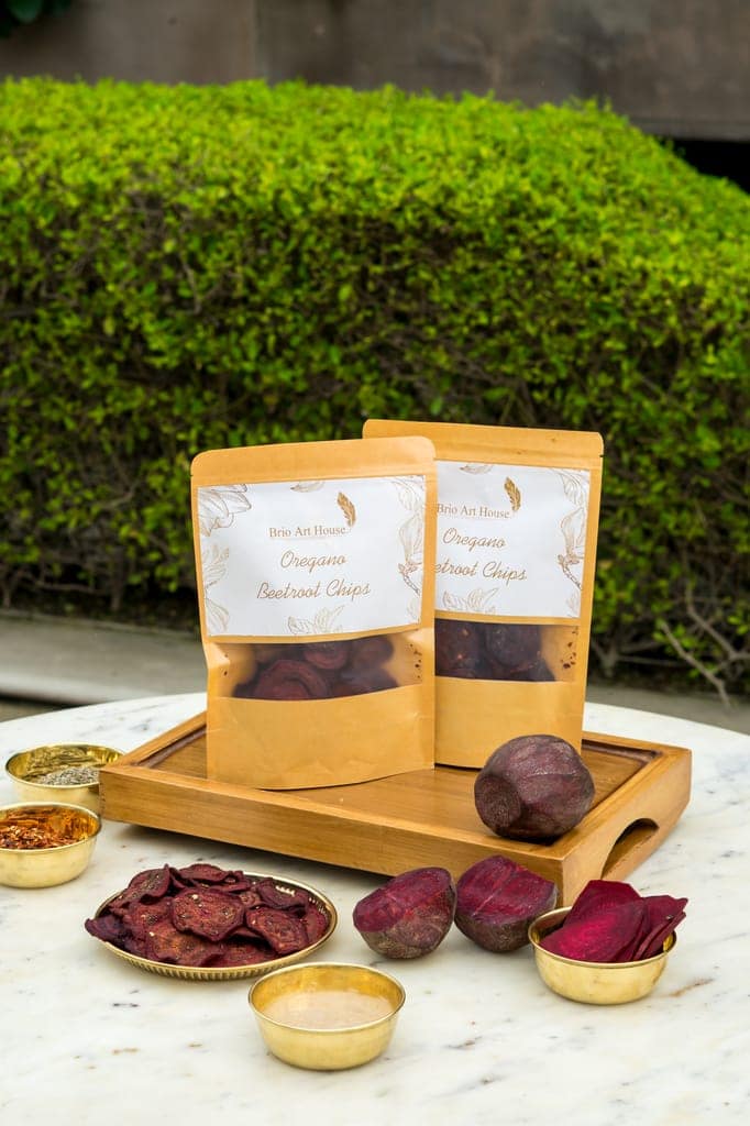 Oregano Beetroot Chips (50g) view 2
