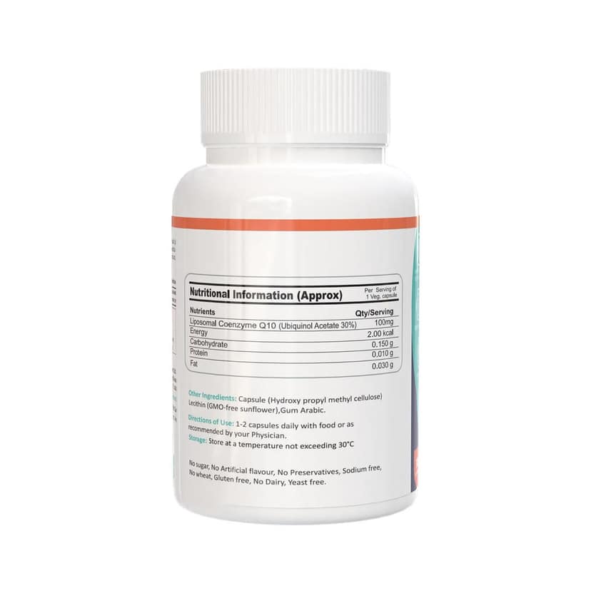 FM Nutrition Liposomal COQ10 100mg view 2