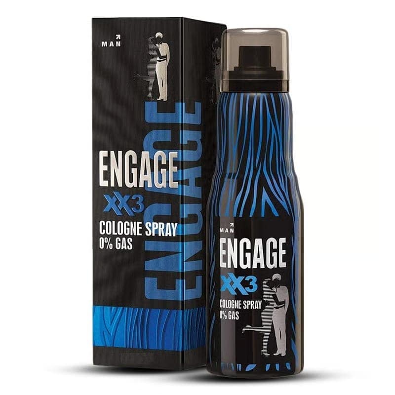 Engage XX3 Cologne Spray – Spicy & Woody, Skin Friendly, For Men, 135ml
