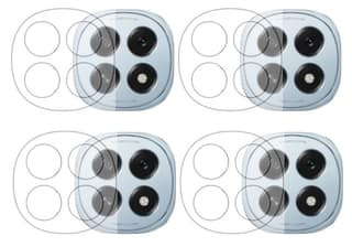 ISAAK Back Camera Lens Protector compatible for OPPO F29 5G (Pack of 4)