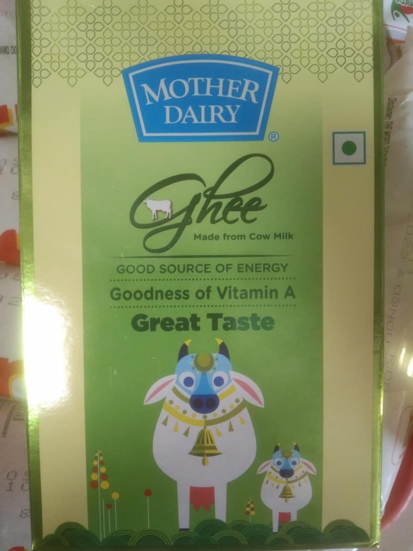 Mother dairy ghee 1l