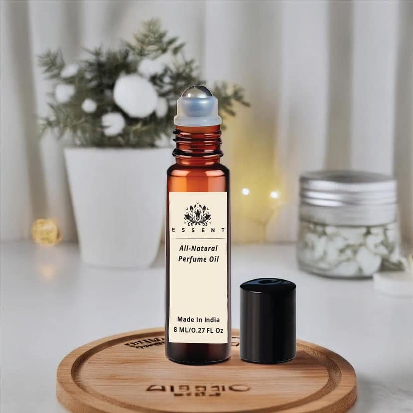 Essent Y Unisex Roll-On Attar | Inspired by YSSL Y |Fresh & Woody Perfume Oil |Citrusy, Sage & Cedarwood Scent|0.27 fl. oz. (8 ml) view 2