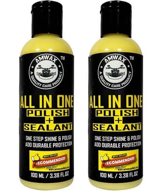 AMWAX - Finishing Metal Polish For All Cars & Motorbikes ( Pack of 2 )