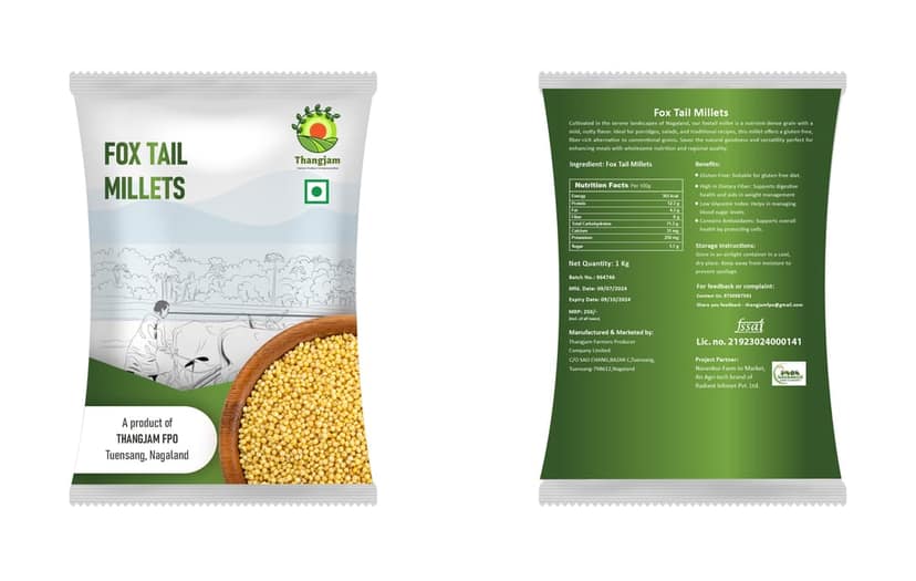 Fox Tail Millet view 2