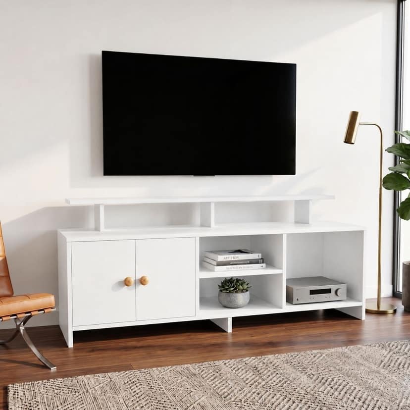 Spydercraft Multipurpose Marbay TV Entertainment Unit| Do- IT- Yourself| Multipurpose TV Unit