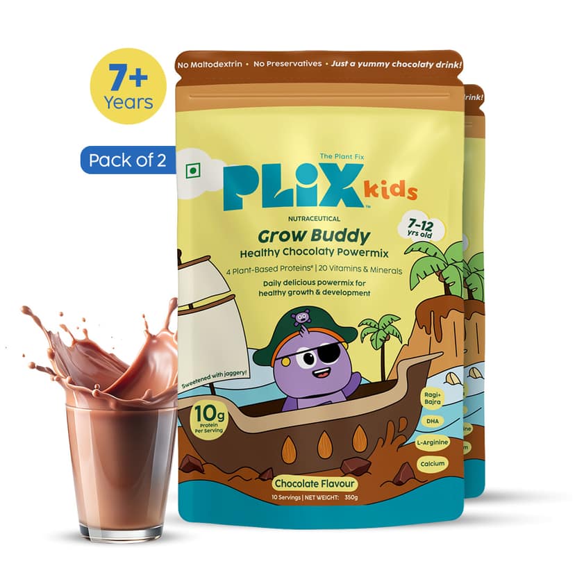 Grow Buddy Healthy Chocolaty Powermix | 7-12 Years __Pro Pack__