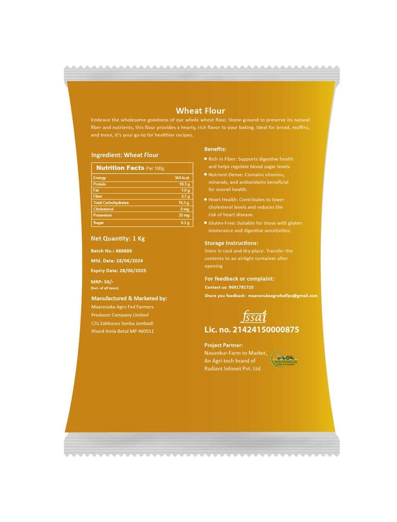 Wheat flour view 2