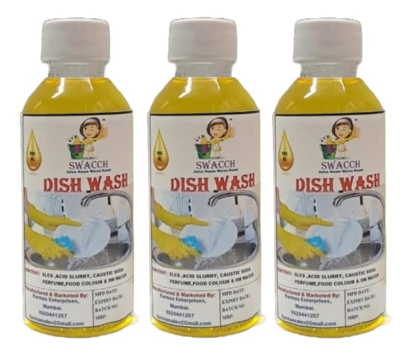 Swacch Dish Wash (200ml) (Pack of 3) Lemon view 2
