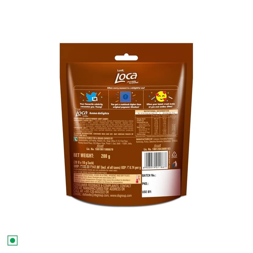 Luvit Loca Home Pack || 20 Pieces || 200 Grams view 2