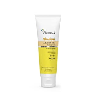 Fixderma Shadow A-Gel SPF 50+ Sunscreen PA+++ | For Oily & Acne-Prone Skin | Lightweight | Non-Greasy | No White Cast | Broad Spectrum For UVA & UVB Protection | For Men & Women | 75gm Fixderma Shadow A-Gel SPF 50+ Sunscreen PA+++ | For Oily & Acne-Prone