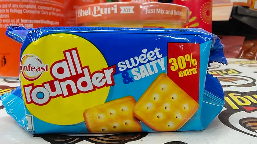 Sunfeast all rounder sweet & salty biscuits