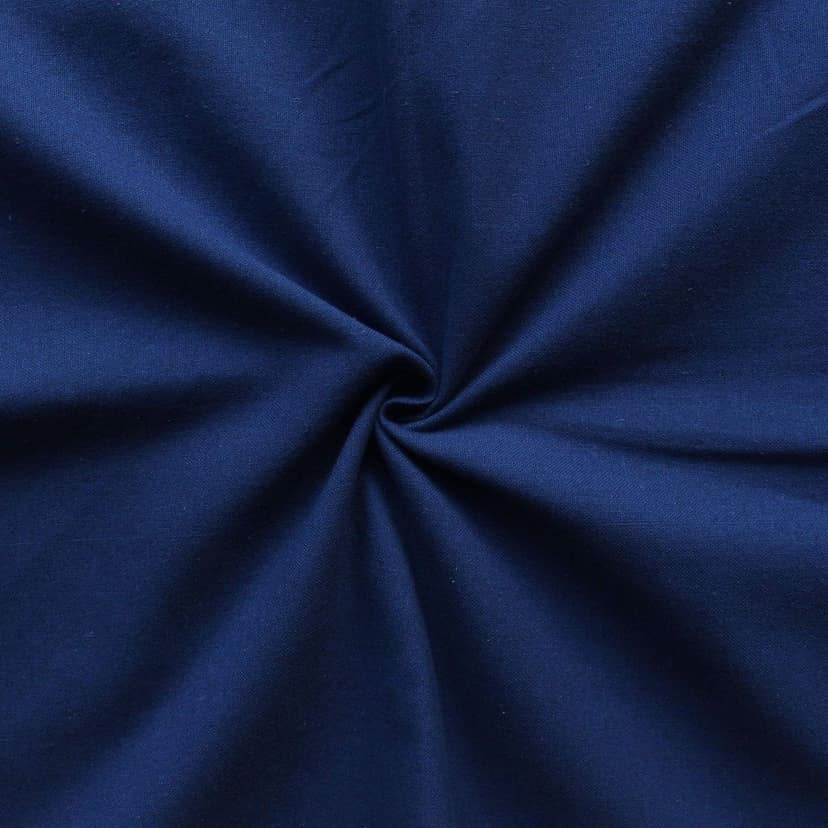 AIRWILL 100% Cotton Solid Pattern 8 Seater Rectangle Table Cover Sized, 56x95 inches (Blue, Pack of 1) view 2