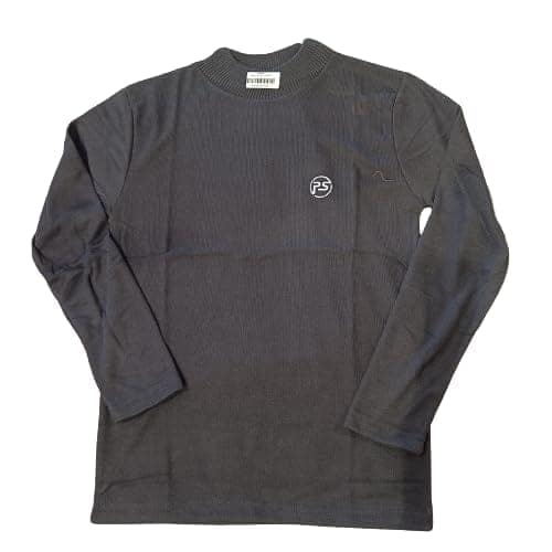 AoutRage Black Highneck Sweat Shirt Full Slevees M Size Black Colour view 2