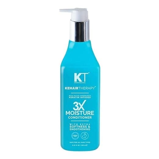 3X Moisture Conditioner | Keratin-Infused with Active Ingredients for Extra Softness & Smoothness | Sulfate-Free, Paraben-Free | 250ml