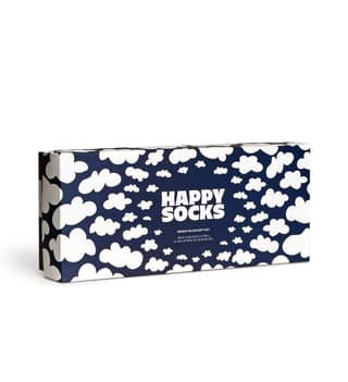 Happy Socks Pack of 4 Moody Blues Socks Gift Set