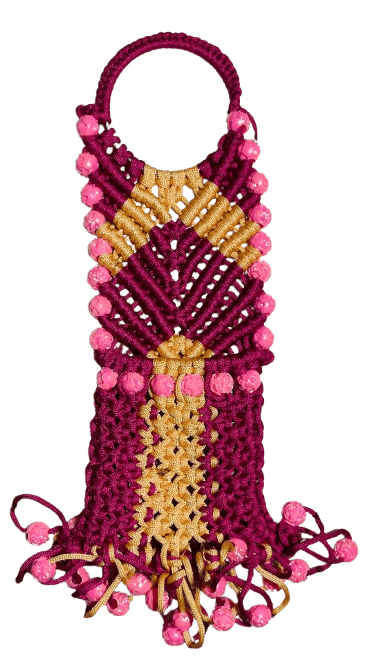 Handmade Home Decor Nylon Mobile Holder view 2