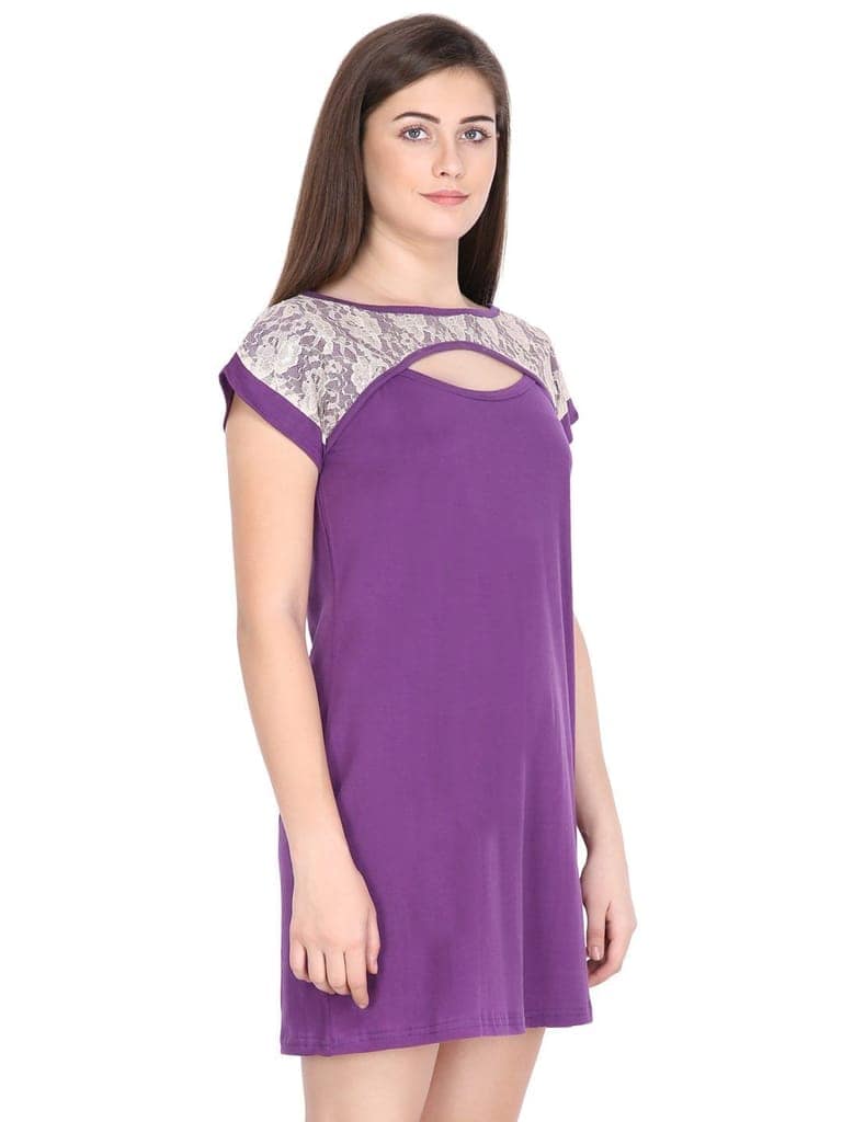 Klamotten Women's Cotton Sleepshirt S02P view 2