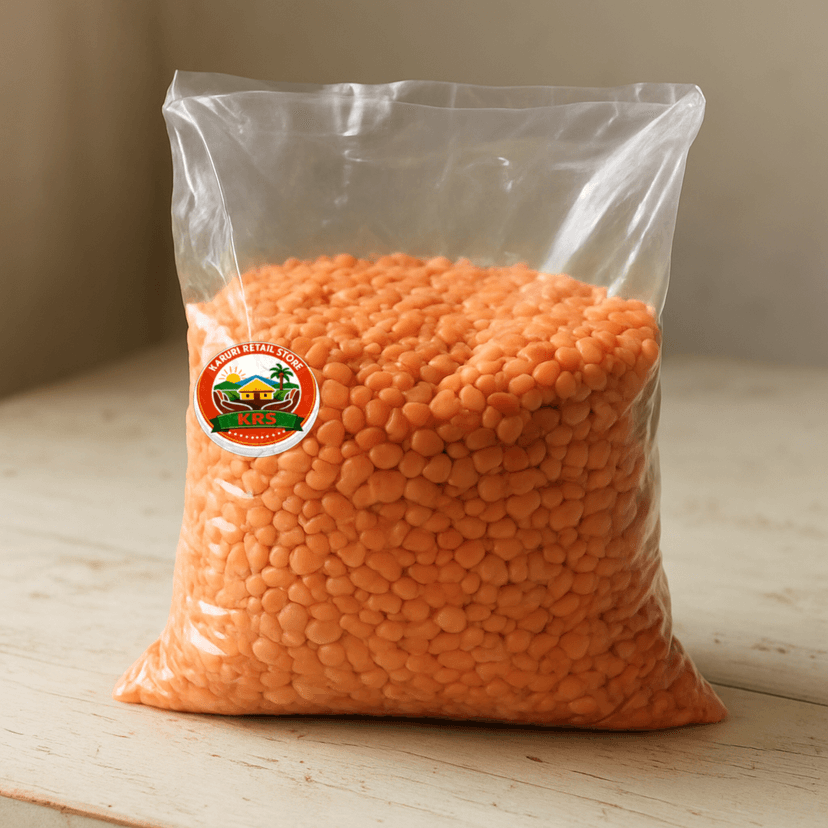 Kapuri Retail Store's masoor dal (red lentils)