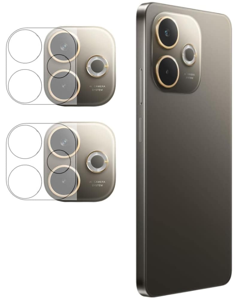 ISAAK Back Camera Lens Protector compatible for OPPO A5 Pro 5G (Pack of 2)