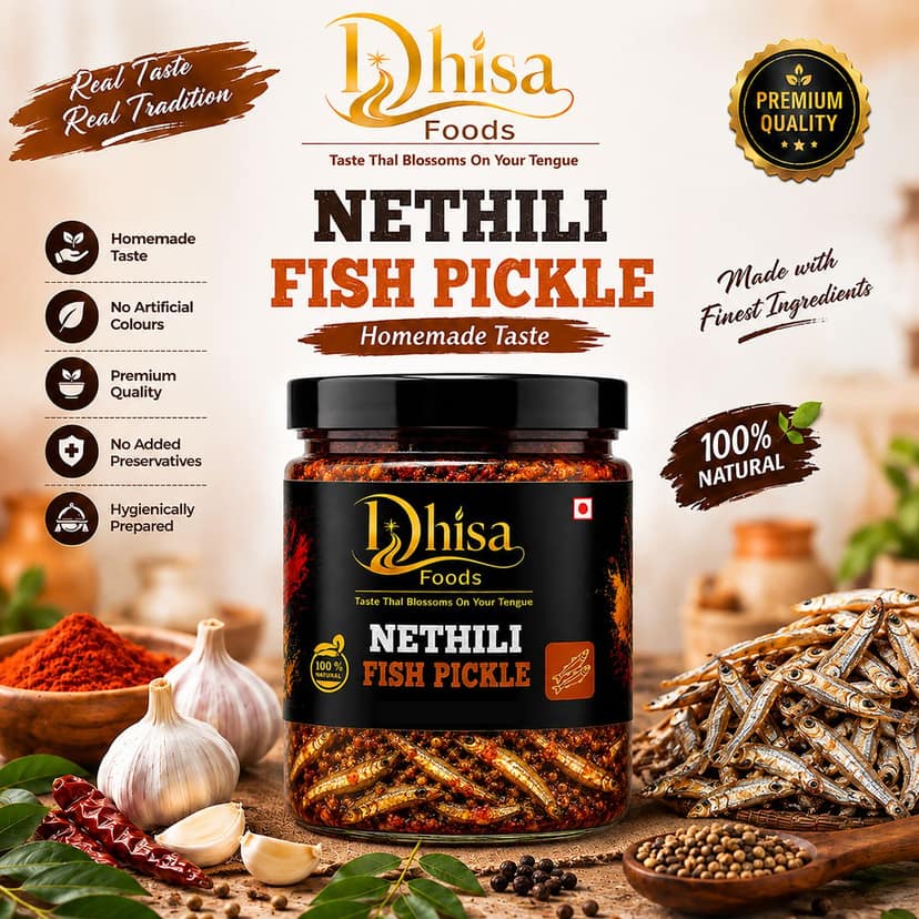 NETHILI FISH PICKLE 100gm