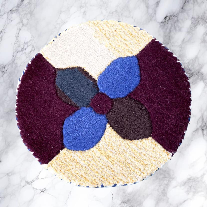 Eluru is famous for its hand-knotted carpets(Round)